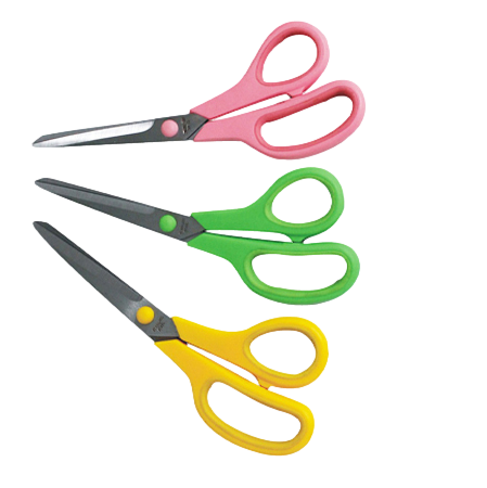 Neon Cushion Grip Scissor (8.5")