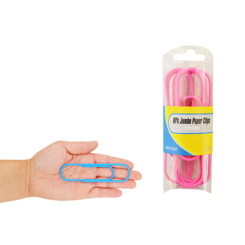 Jumbo Paper Clips (4") (6 PK)