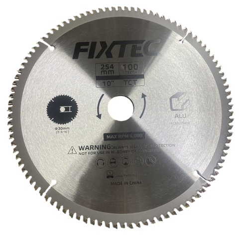 10" TCT Saw Blade for Aluminum (FCSB225410)