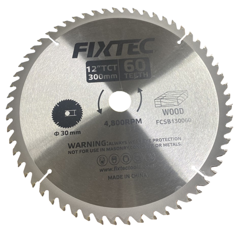 12" TCT Saw Blade for Wood (FCSB130060)