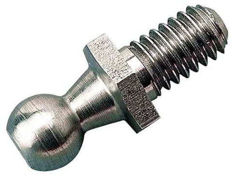 10MM Ball Stud 3/8" Thread Length (requires 5/16"-18 nut) (KBS-10-516-038S)