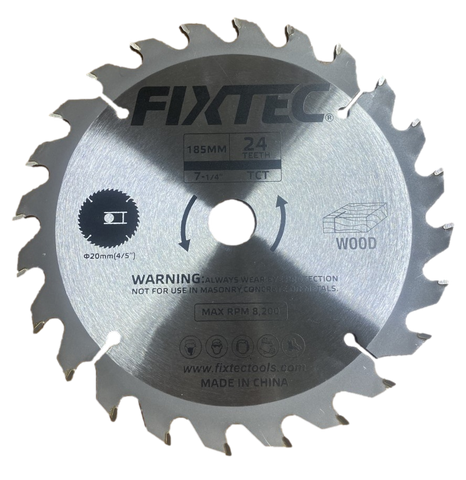 7.25" TCT Saw Blade for Wood (FCSB118524)