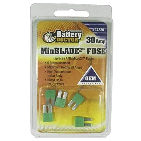 MinBLADE Fuse 30amp 5-Pack