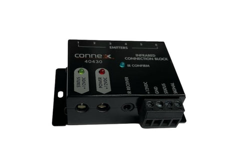 12 VDC IR Connecting Block with LED Power Indicator