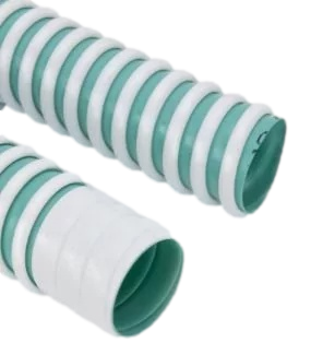 3/4" Water Fill Hose W/Flats (10 FT PCS ) Green & White ( FH750F-10 )