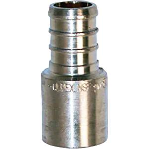 Flair-It 3/4" M SWT X 3/4" Barb Q-PEX Brass Adapter 41191