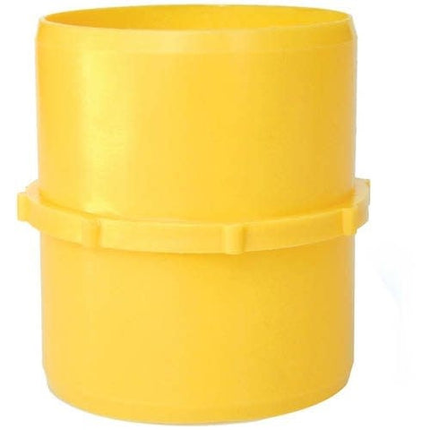 Drain Hose Coupler 3" Yellow F02-2025