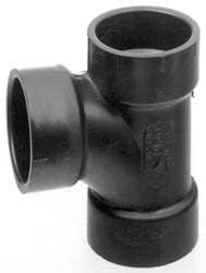 ABS Sanitation T 3" x 3" x 2" 632130