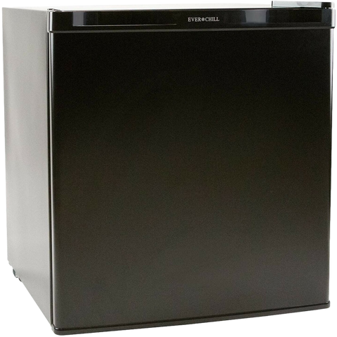 Everchill Compact Fridge w/ Freezer 1.7 Cubic Feet 110V - Black (GBC-46)