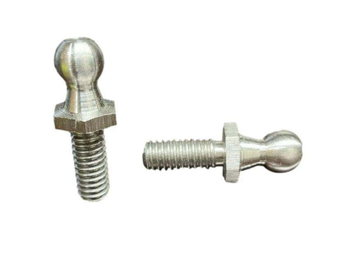 10MM Ball Stud 3/4" Thread Length (requires 5/16-18 nut) Stainless (LBS10AS)