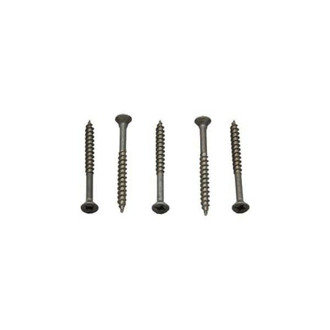 8 x 1-1/2 Flat Head Square Recess Raw 25 Pack (012-FSQ25)
