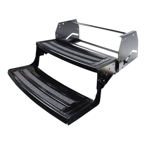 24" Radius Double Manual Step