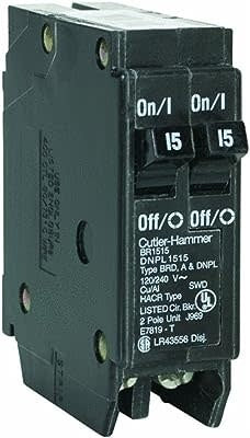 2-15 Amp Single Pole Tandem CTL Circuit Breaker