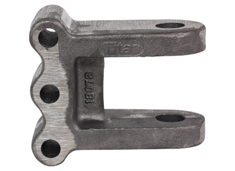 2-Tang Clevis Adjustable Channel Mount - 1" Pin Hole - 20,000lbs (18078)
