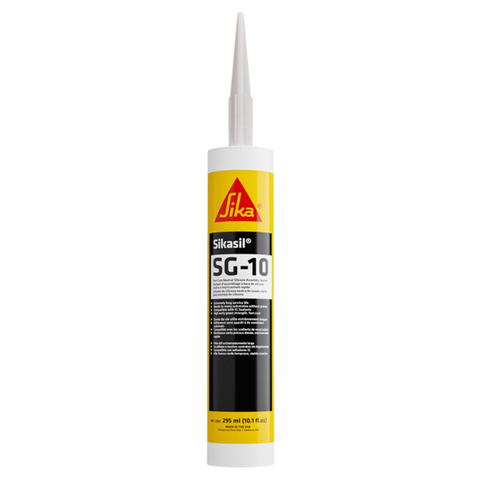 Sikasil SG-10 White Sealant 295ML/10.1 OZ Cartridge (Surplus Due To Expiration Date)