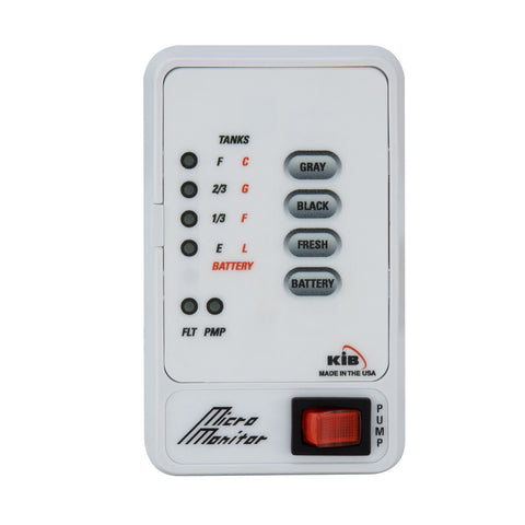 Monitor Panel W/Pump Switch White (M21VW) ***