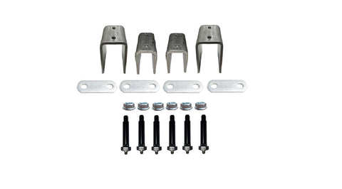 5200-7000# Single Axle Hanger Kit w/3.25" Greaseable Step Down Bolts