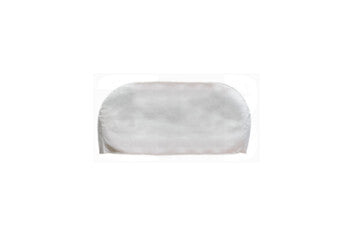 27" White Tandem Tire Cover