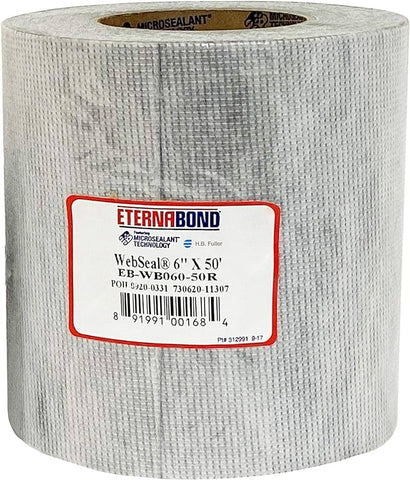 6" X 50' Grey Webseal ( LWB-6-50 )