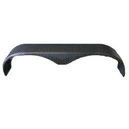 Diamond Plate Steel | Tandem Teardrop Fender | 72"L x 11"W x 20"H | for Double Axle Trailer