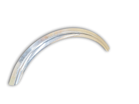 Smooth Aluminum | Single Fender Flare | 26.5"L x 1.5"W x 8.5"H | for Single Axle Trailer