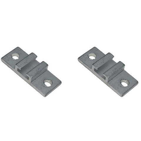 RV I Beam Window Curtain Track Mounting Bracket 2 Pack