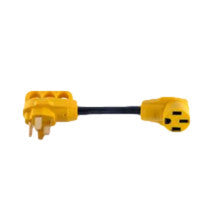 (ADC505018H) 50A Male to 50A Female Dogbone Adapter w/Handles