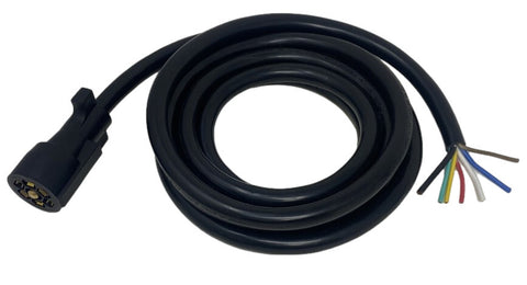 (TC7-10C2) Bargman 7-Way Trailer Cord 10 ft