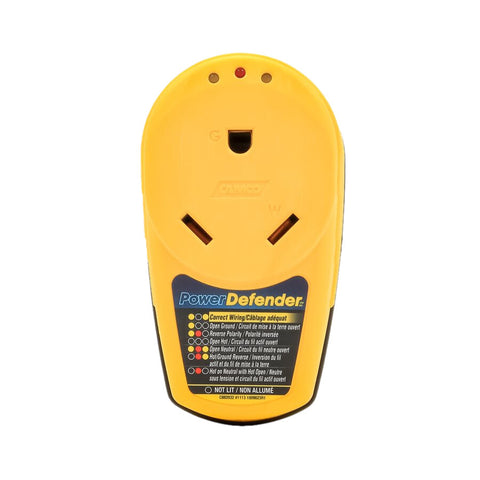 (55310) Power Grip - Circuit Analyzer - 30Amp Plug-Type 125V