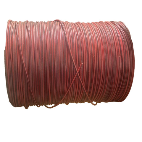 #12 Wire Red/Black (By the Foot)