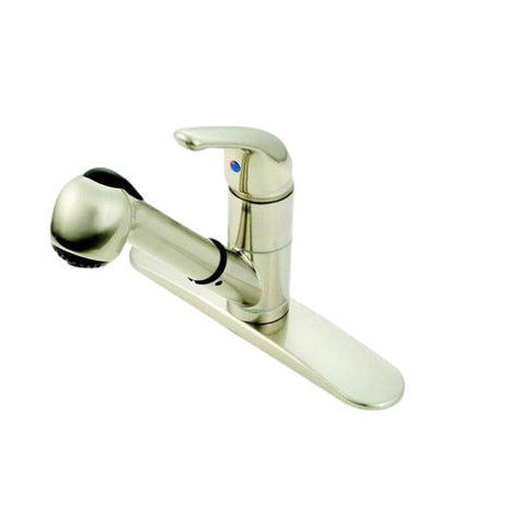 8" Brushed Nickle Kitchen Pull-Out Faucet  W/Lever Handle (SL1000N)