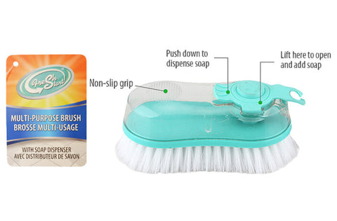 Soap Dispensing Scrub Brush - Discontinued