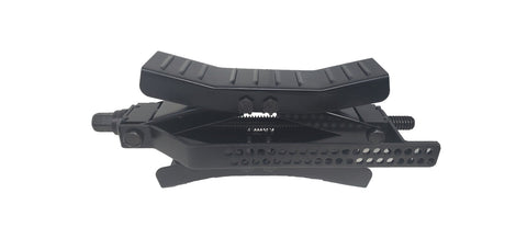 Metal Wheel Chock 1 Pack Black with Wrench & Padlock ( 17032-B1 )