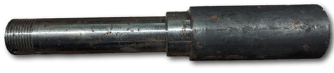 2000# Capacity Round Idler Spindle 1.25" Shank, 1.23" Seal, 1" Inside & Outside Bearing