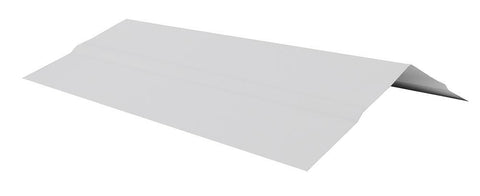 10' Barn Metal Ridge Cap #2 - White