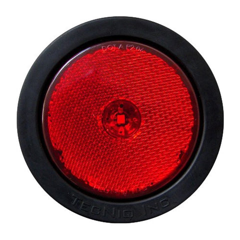 2.5" Round Single Diode S10-RR00-1 Red/Red *** Clearance