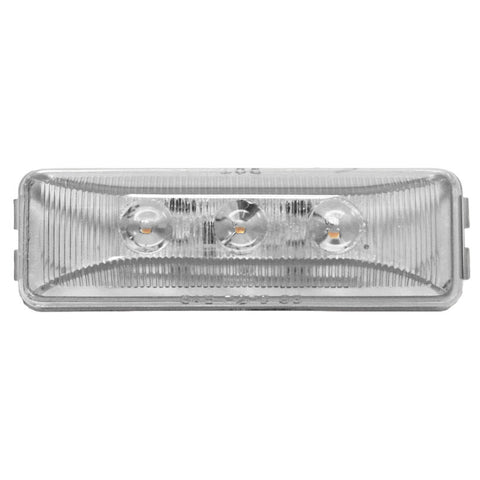 1.25" X 3.75" Marker LED - Amber Diode Clear Lens (J-5765-AC)