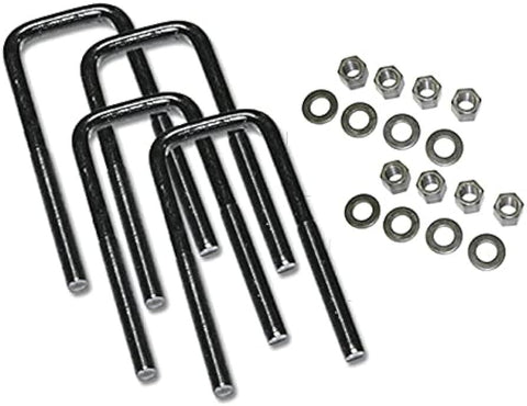 2000# Square U-Bolt 2.06"W x 5.75"L x 9/16" Diameter w/ 2.50"L Fine Thread (UBS-200575-56F) ***
