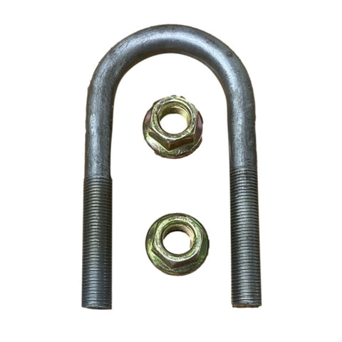 2000#-2500# U-Bolt 1.81"W x 4.29"L x 1/2"Diameter w/ 2.00"L Fine Thread (UBR-175429-50F) ***