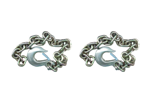 Safety Chain 1/2" Gold 11,300# 2 Pc Kit