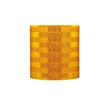 3M 983 4" x 50 YD Yellow Conspicuity DOT Tape