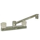 Empire U-YJW800F 8"KItchen Faucet Chrome / Clear Knobs