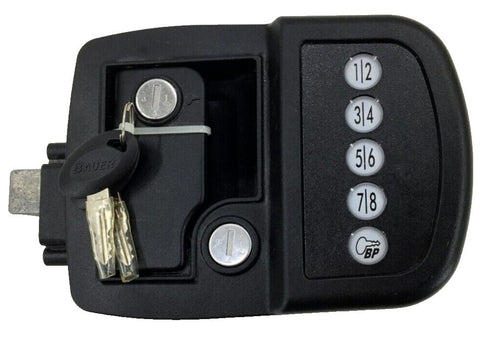 Electric Travel Trailer Door Lock AP Products # 013-509