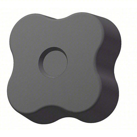 4-Point Hand Knob, Polypropylene & Steel, 3/8"-16 External Thread