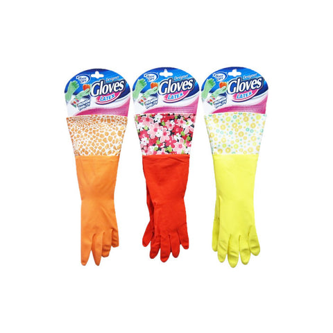 Latex Gloves W/Design Cuff (42-10049)