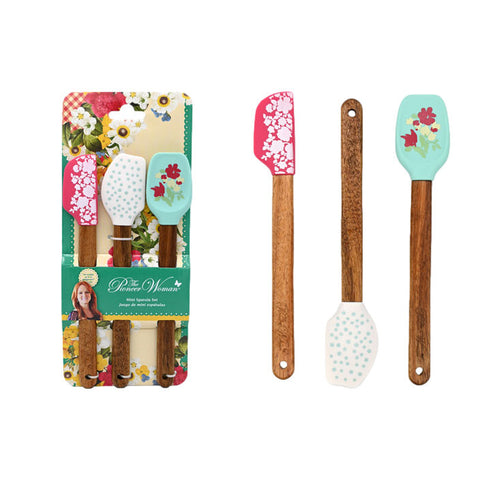 Mini Spatula Set W/Designs 3PC (48-33529)