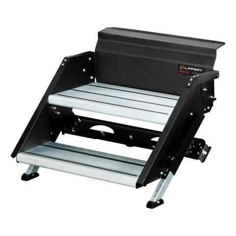 Lippert Solid Step® Premium RV Steps - 26" Double