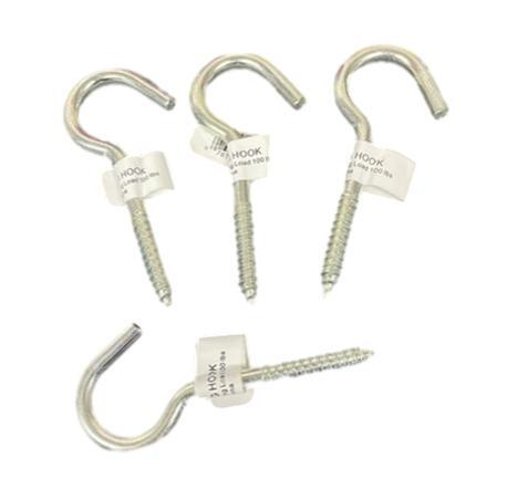 4" Ceiling Hooks 4 Pack  (5327)