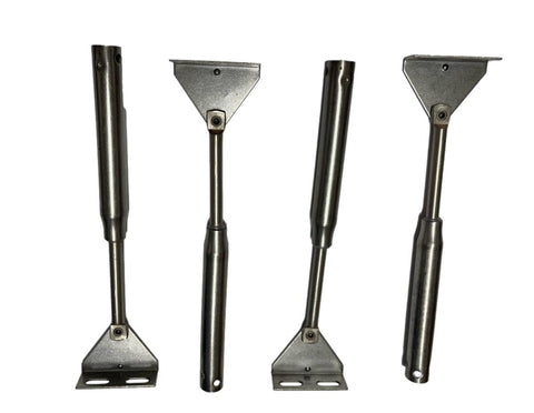 RV Cabinet Door Strut 6-1/4" Long - Stain Nickel H271 (4 Pack)