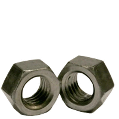 7/16"-20 Finished Hex Jam Nut 10/pk